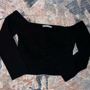 Abercrombie & Fitch Size M | off the shoulder black top